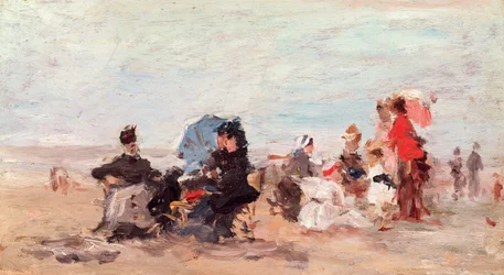 Spiaggia vicino a Deauville, c.1924